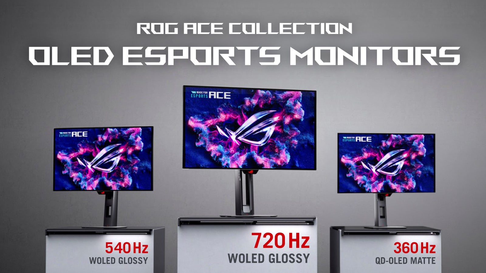 ROG、最新ゲーミング製品4製品の国内発売時期を発表。コントローラー「ROG Raikiri II Pro PC」、ゲーミングモニター2製品、Mini PC「ROG NUC 16」